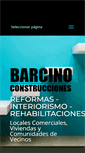Mobile Screenshot of construcciones-barcino.com